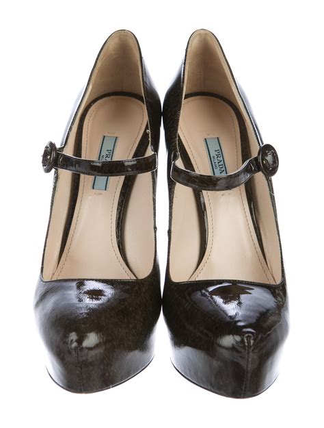 prada mary janes heels